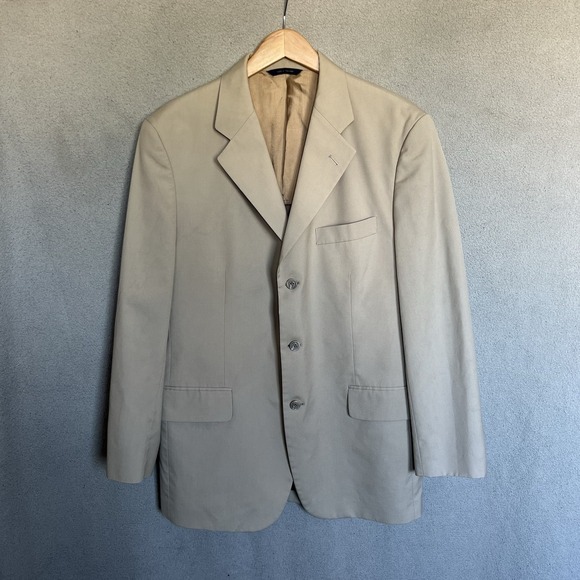 Brooks Brothers Other - Brooks Brothers Blazer Mens 40R Brown Suit Coat Unstructured Brookscool Poplin